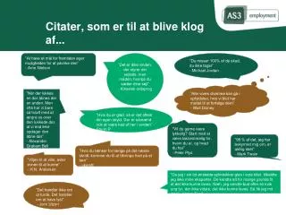 citater som er til at blive klog af