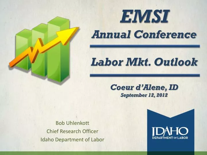 emsi annual conference labor mkt outlook coeur d alene id september 12 2012