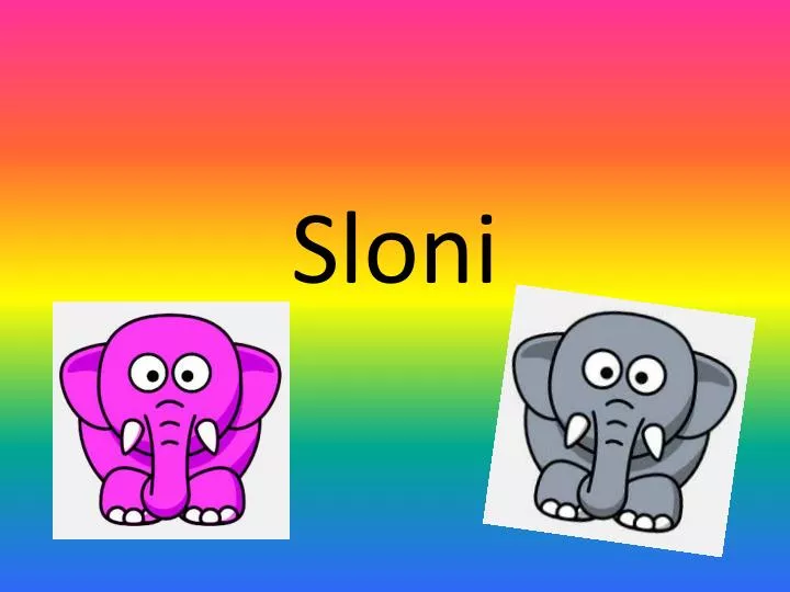 sloni