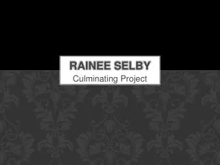 RAINEE SELBY