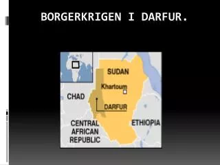 borgerkrigen i darfur