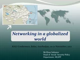 Networking in a globalized world