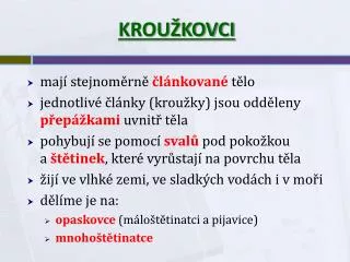 krou kovci