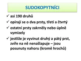 sudokopytn ci