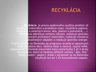 recykl cia