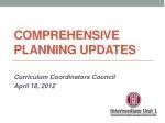 PPT - COMPREHENSIVE PLANNING PROCESS PowerPoint Presentation, free ...