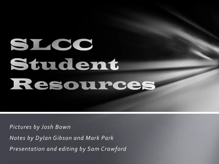 slcc student resources