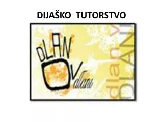 dija ko tutorstvo