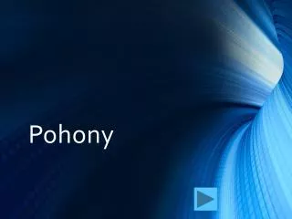 pohony