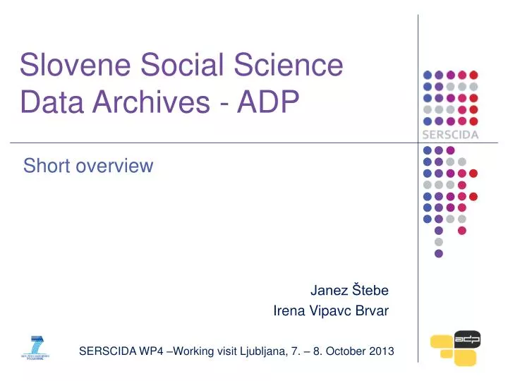 slovene social science data archives adp