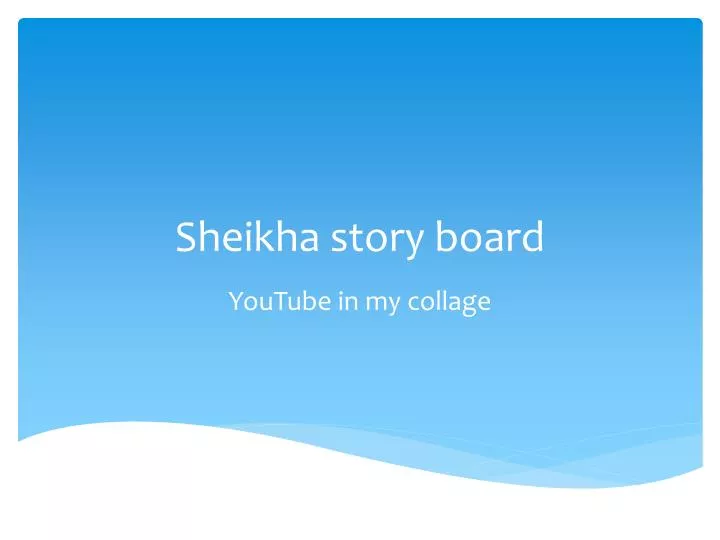 sheikha story board