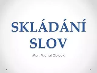 skl d n slov