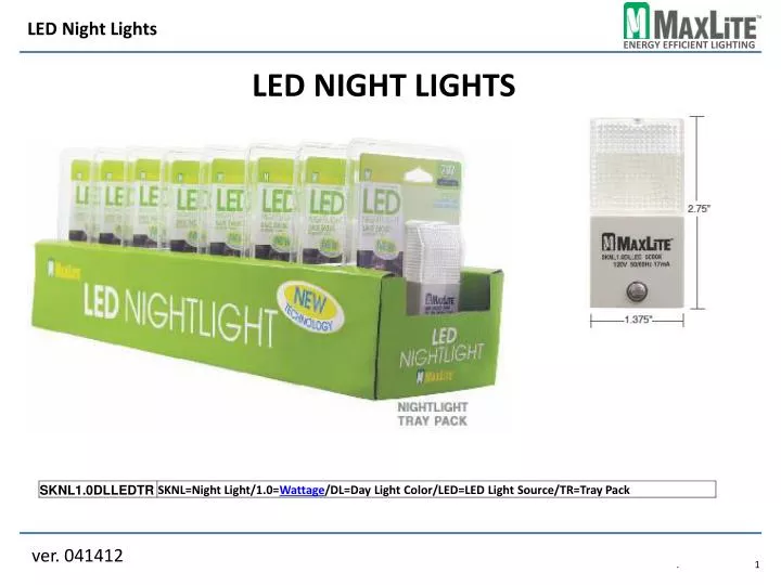 led night lights