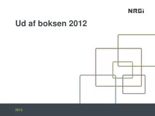 ud af boksen 2012