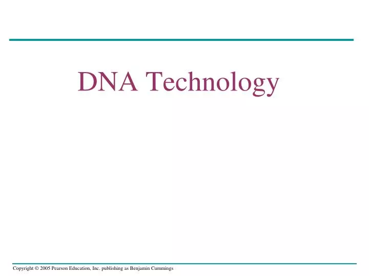 dna technology