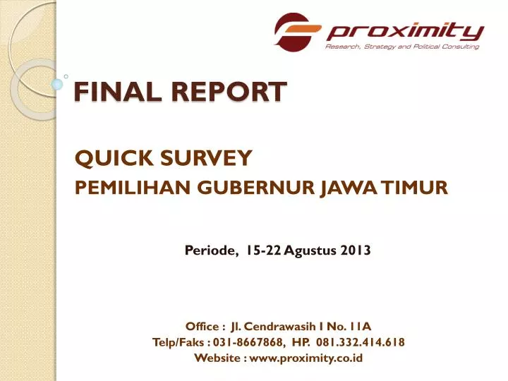final report