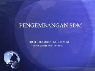 pengembangan sdm
