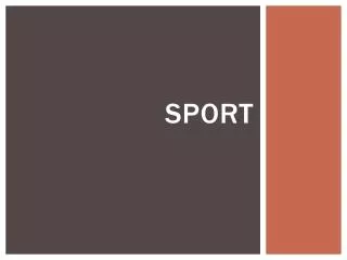 sport