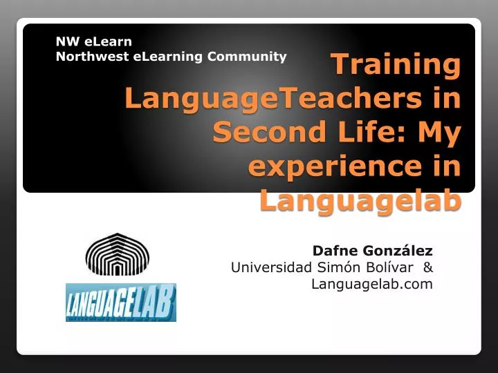 training languageteachers in second life my experience in languagelab
