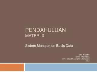 pendahuluan materi 0