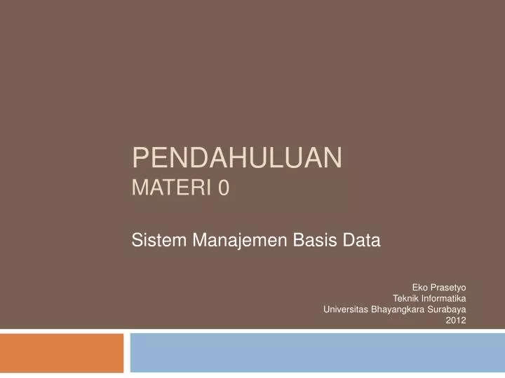 pendahuluan materi 0