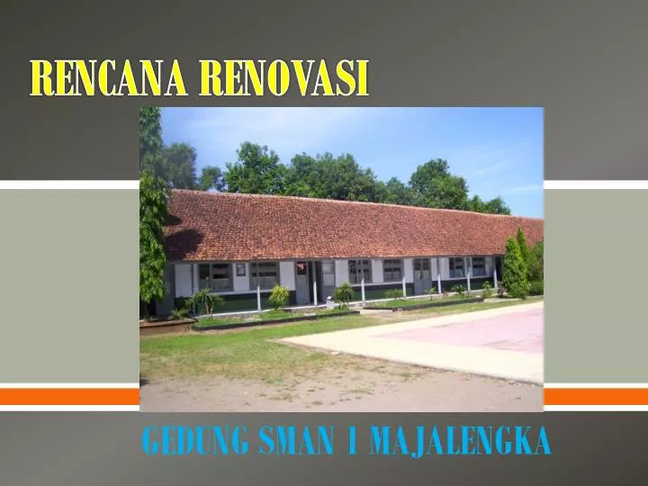 rencana renovasi