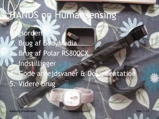 hands on humansensing