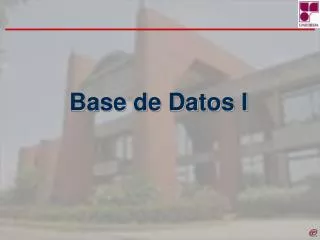 base de datos i