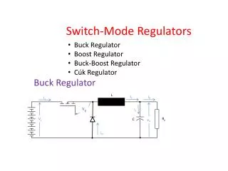 Switch- Mode Regulators