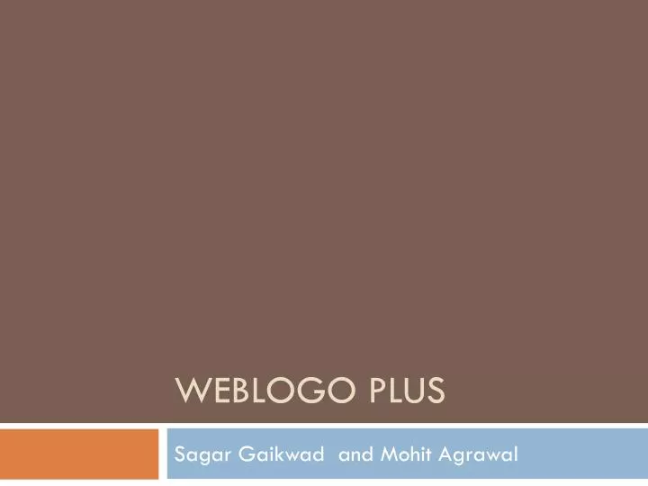 weblogo plus