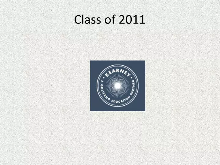 class of 2011