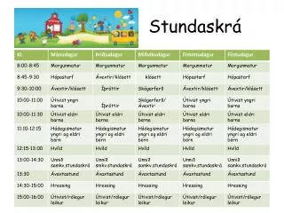 stundaskr