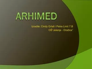 izradile cindy grla i petra lini 7 b o jelenje dra ice