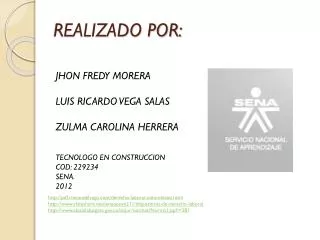 realizado por
