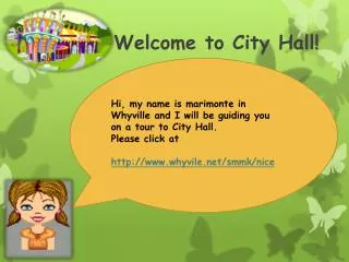 Welcome to City Hall!