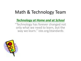 math technology team