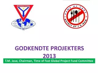 godkendte projekters 2013