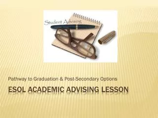 ESOL Academic advising lesson