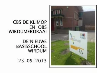 informatie avond