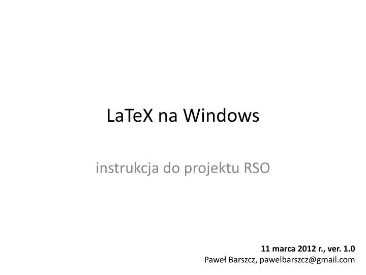 latex na windows