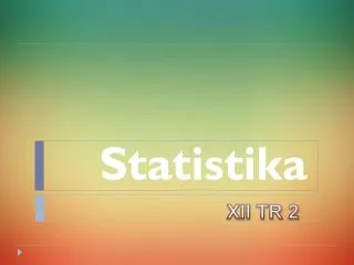 statistika