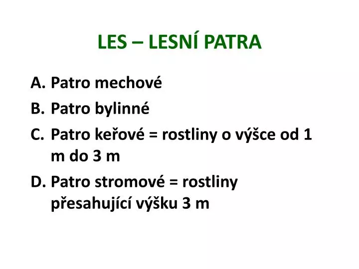 les lesn patra