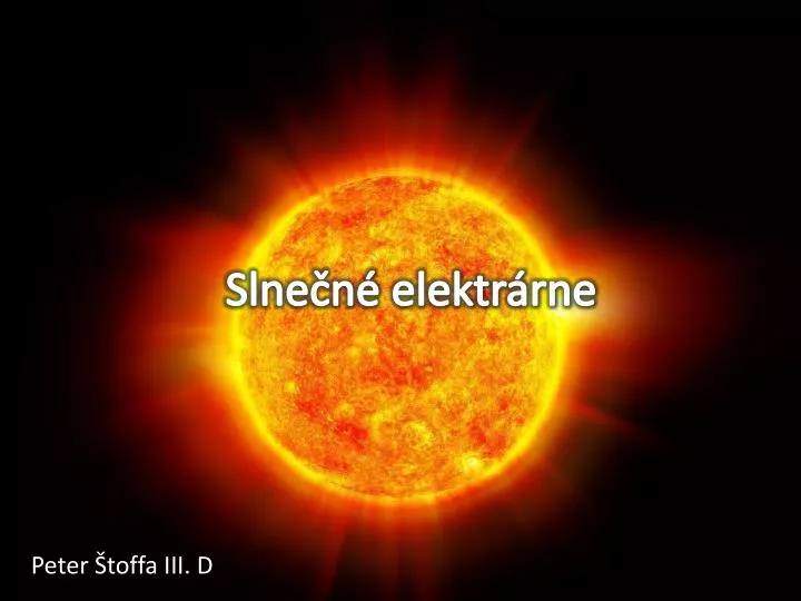 slne n elektr rne