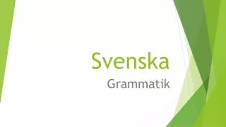 svenska