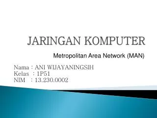 jaringan komputer