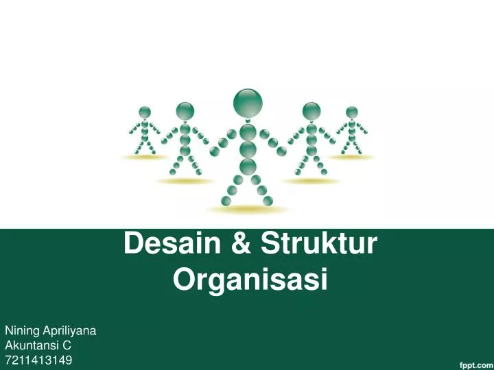 desain struktur organisasi