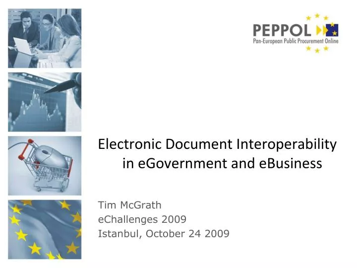 electronic document interoperability in egovernment and ebusiness