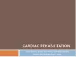 cardiac rehabilitation - slide 1