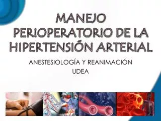 manejo perioperatorio de la hipertensi n arterial