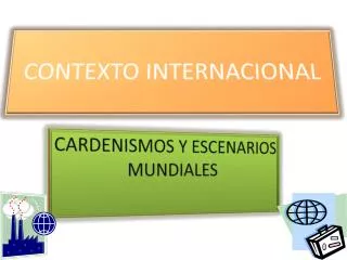 contexto internacional